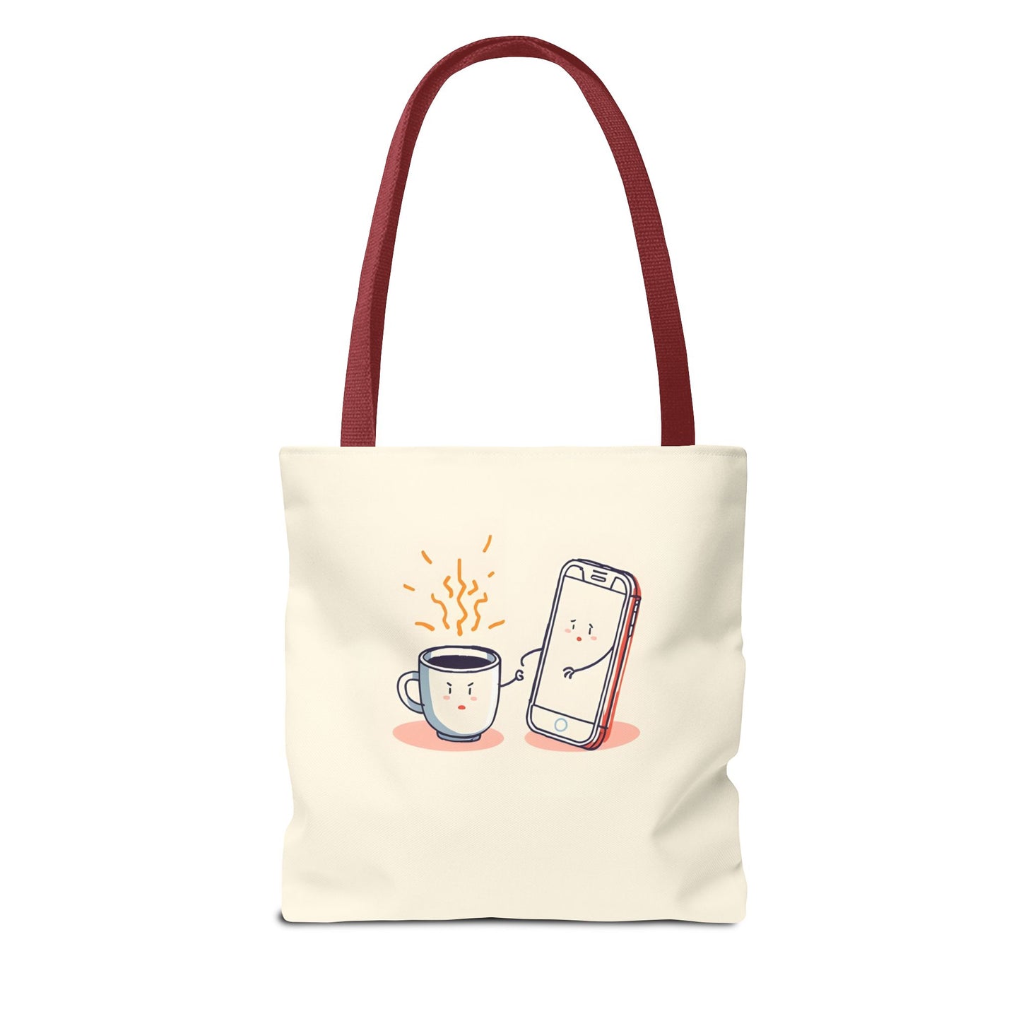 Tote Bag "Se der bug é só me reiniciar com café" – Tote Bag Divertida e Estilosa