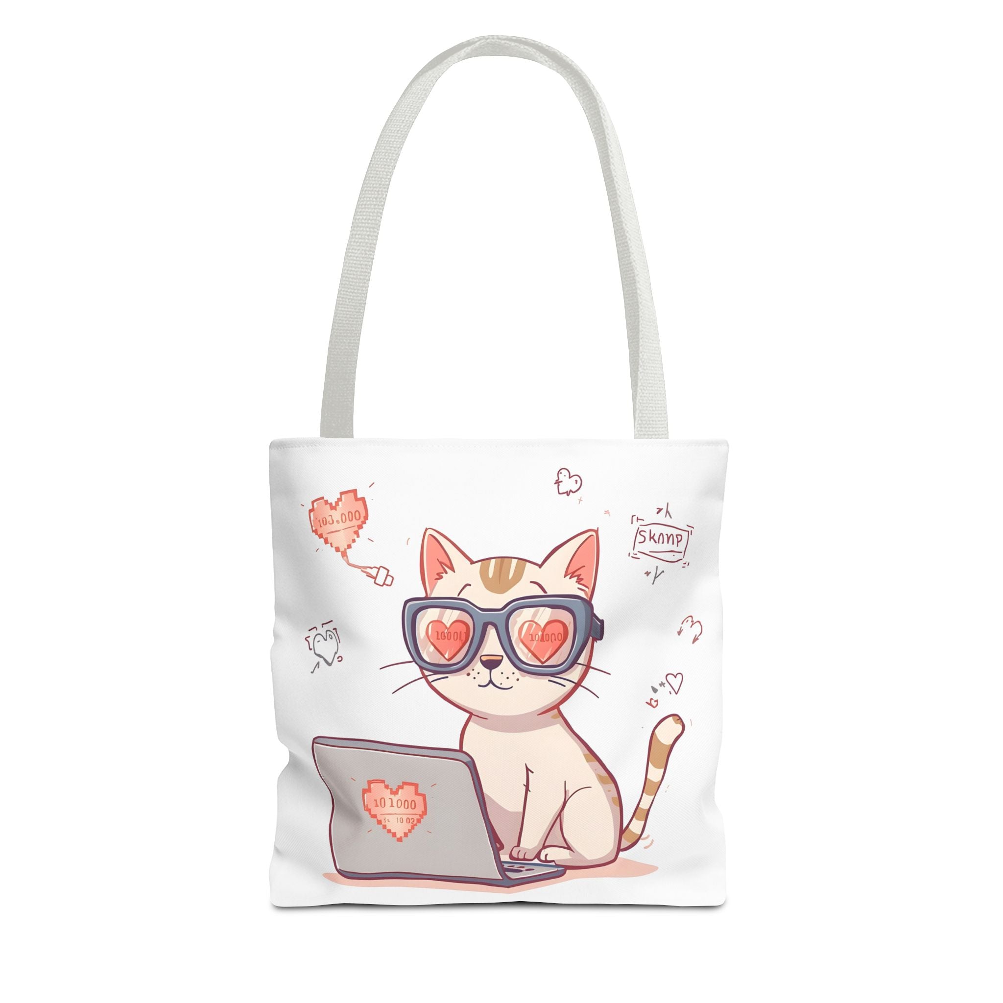 Funny Tech Tote Bag – “You Call It Love. I Call It Code.” | Gift for Programmers & AI Lovers