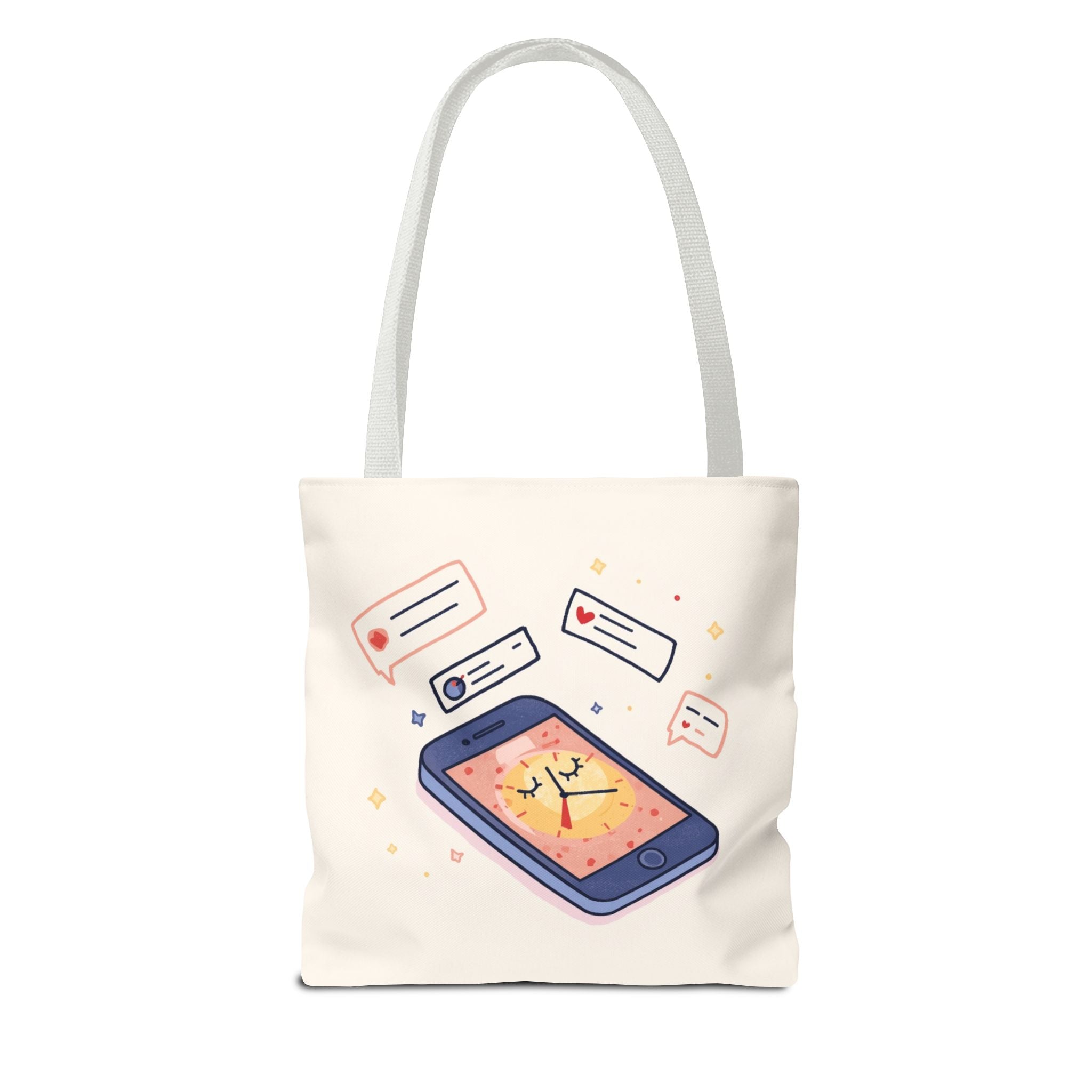 3 da Manhã Tote Bag – Abri o Telemóvel e… Já são 3 da Manhã
