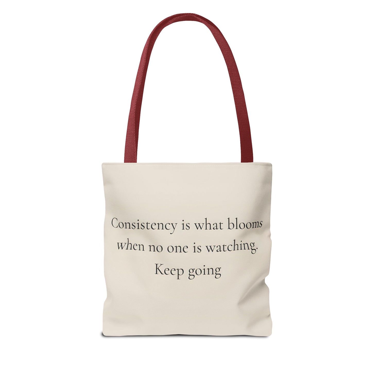 Botanical Inspirational Tote Bag, Eco-Friendly Shopper, Quote Tote for Plant Lovers, Canvas Carry-All, Gift for Her