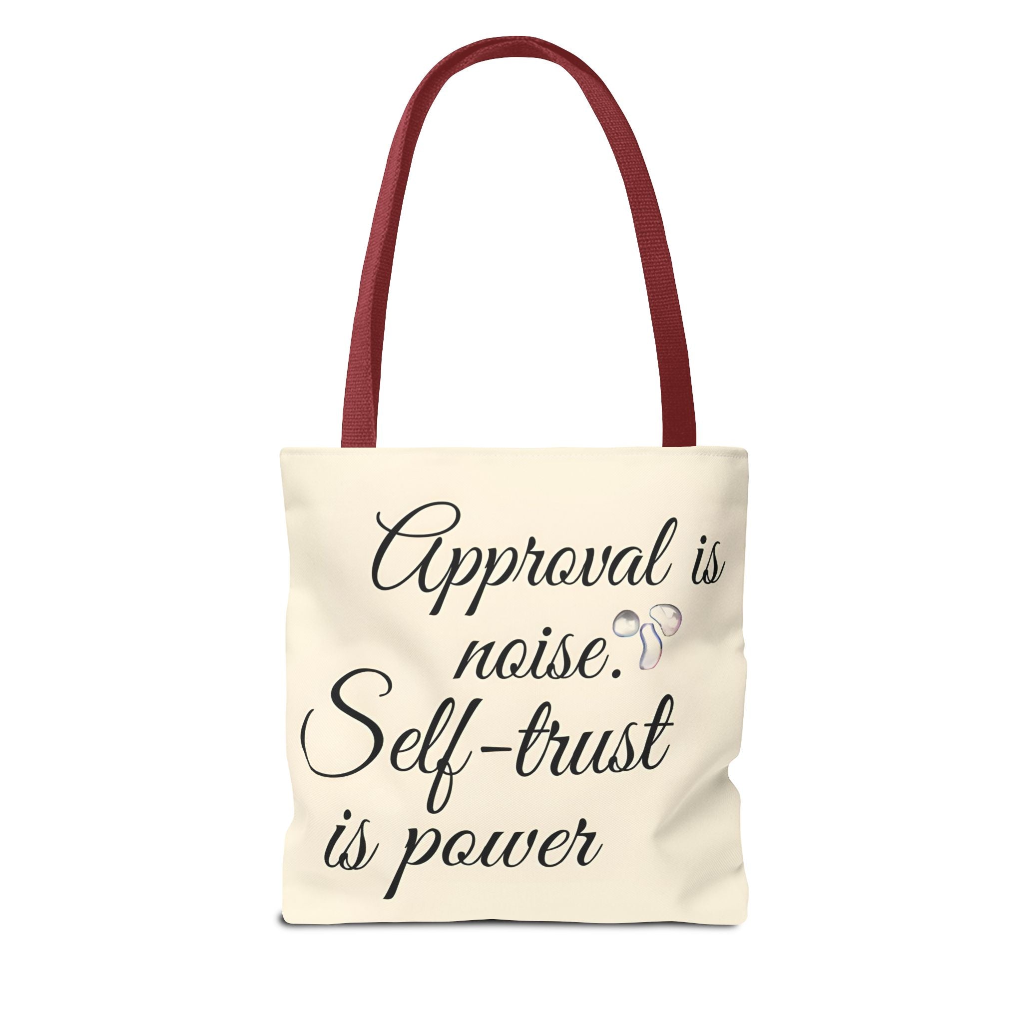 Self-trust Tote bag