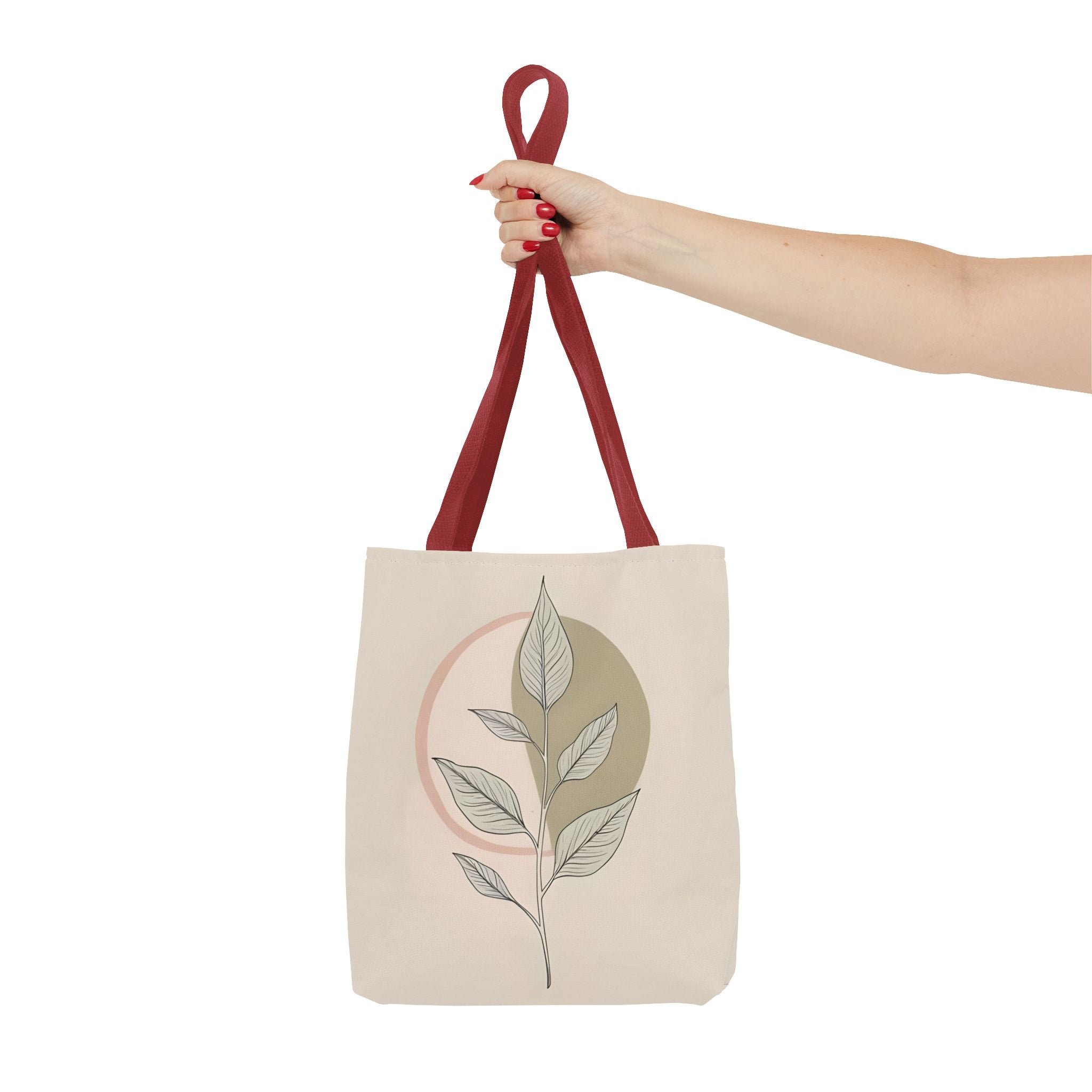 Botanical Inspirational Tote Bag, Eco-Friendly Shopper, Quote Tote for Plant Lovers, Canvas Carry-All, Gift for Her