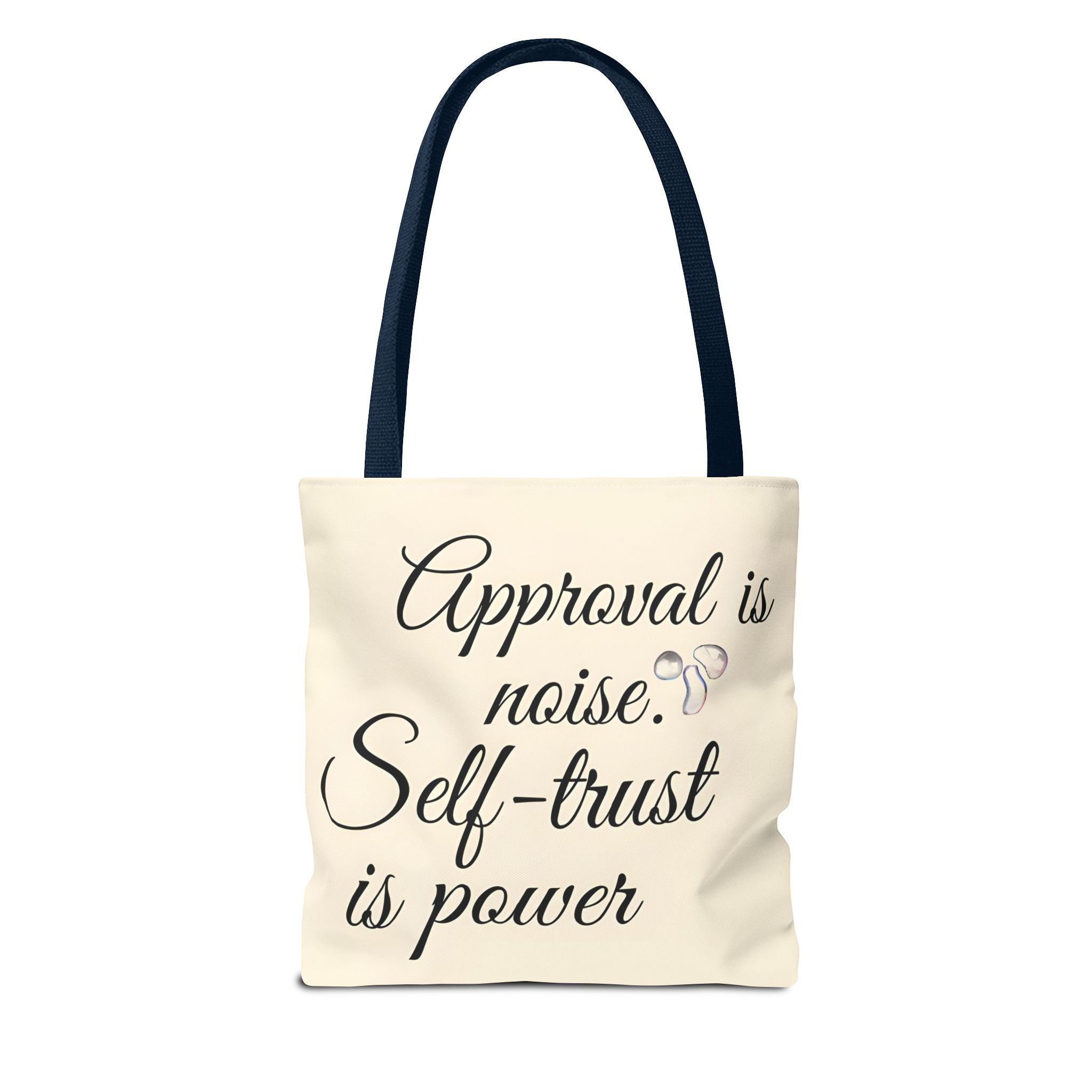 Self-trust Tote bag