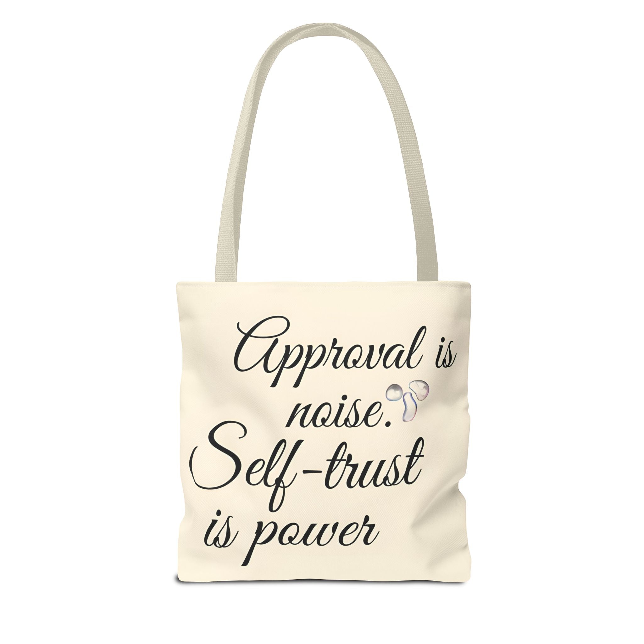 Self-trust Tote bag