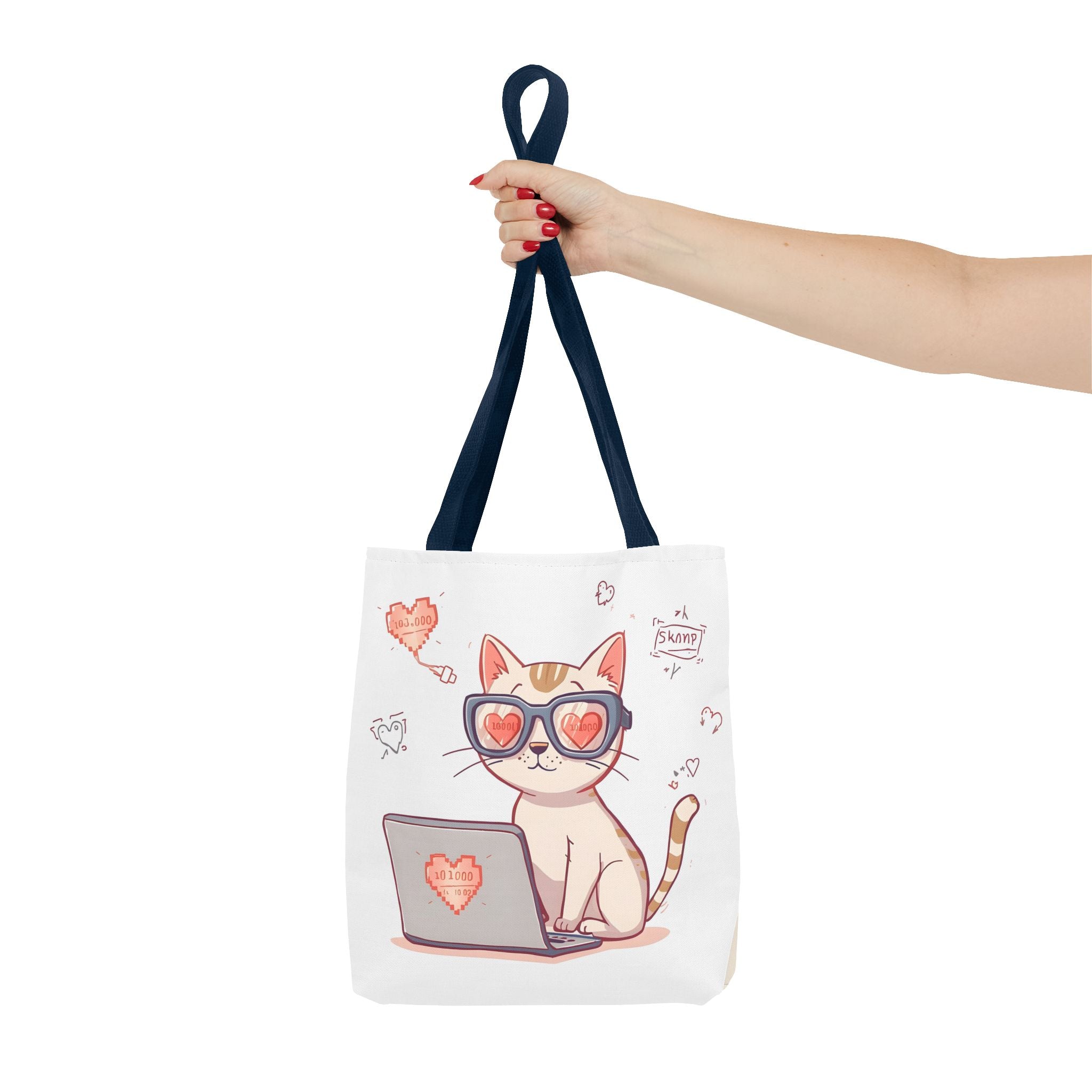 Funny Tech Tote Bag – “You Call It Love. I Call It Code.” | Gift for Programmers & AI Lovers