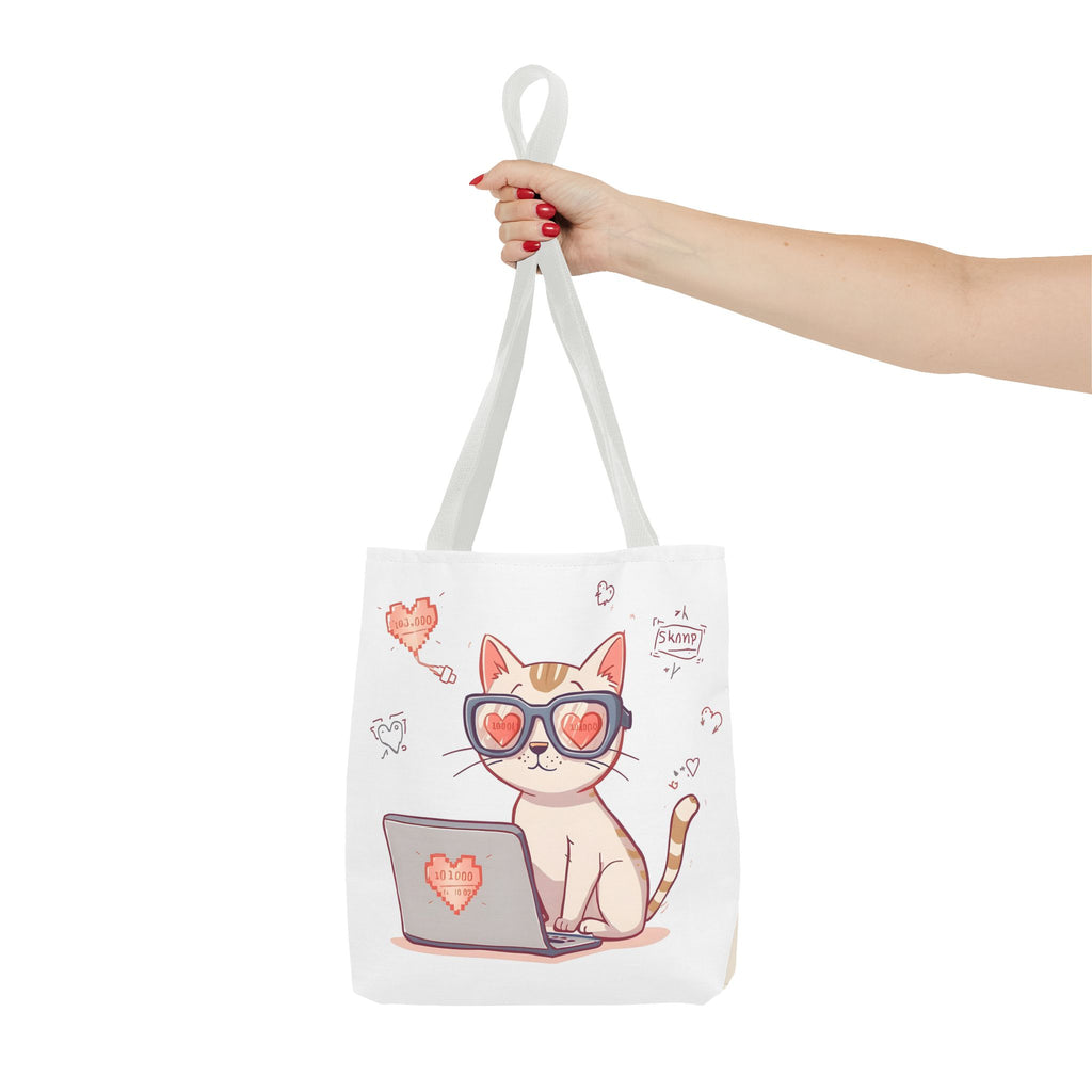 Funny Tech Tote Bag – “You Call It Love. I Call It Code.” | Gift for Programmers & AI Lovers