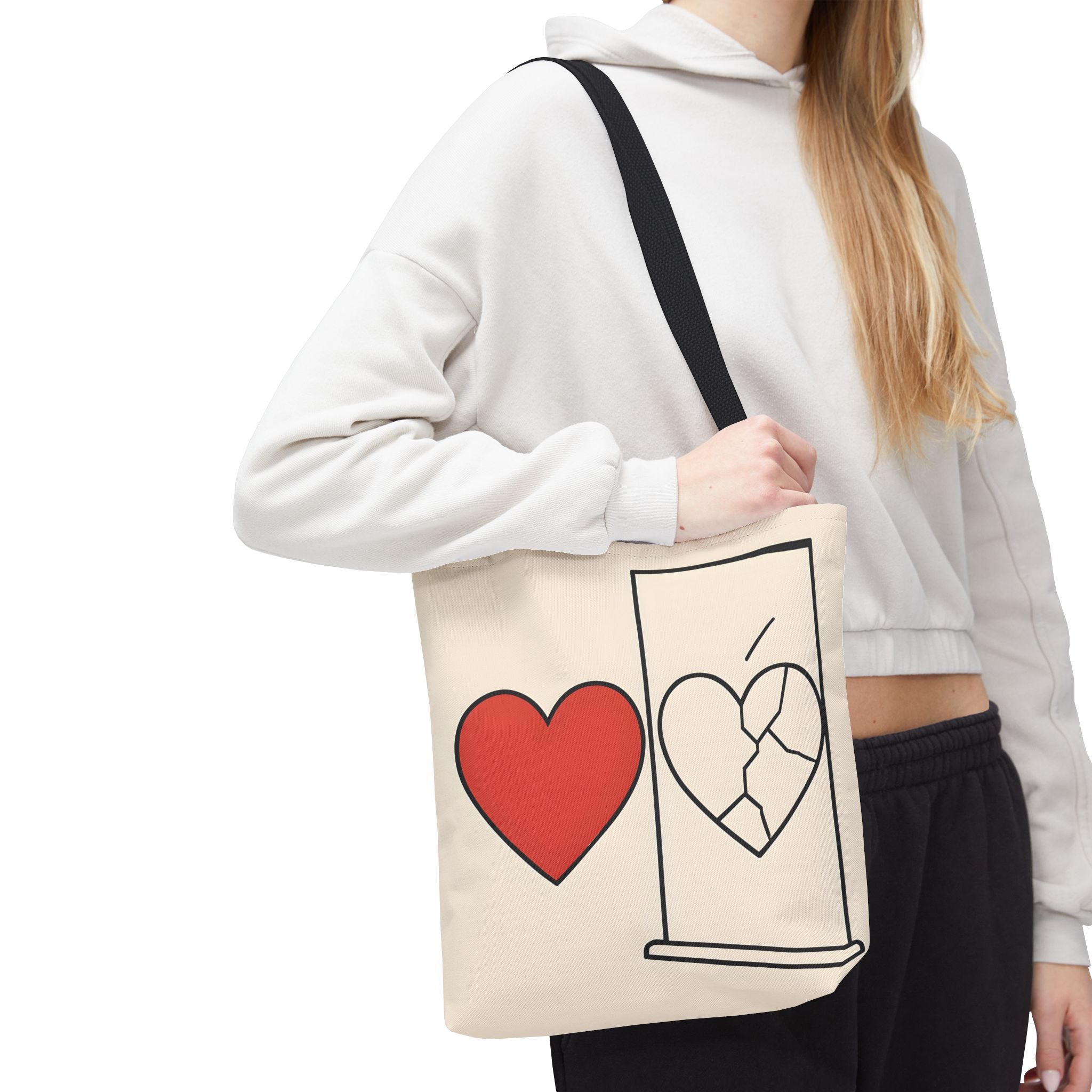 Glitch Detectado Tote Bag – O que vês fora é o teu código interno a falar