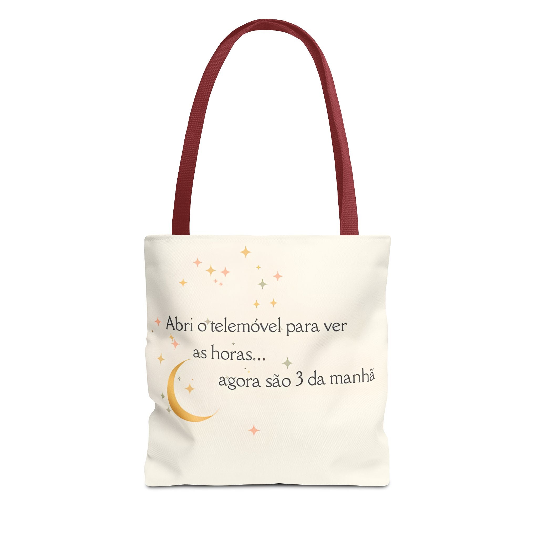 3 da Manhã Tote Bag – Abri o Telemóvel e… Já são 3 da Manhã