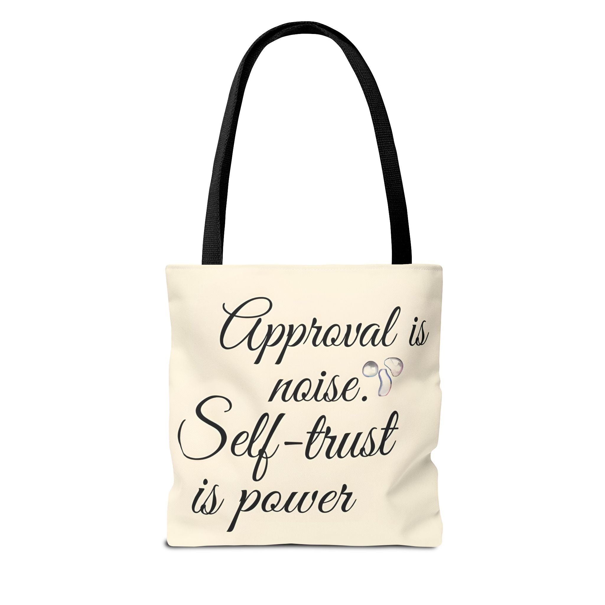 Self-trust Tote bag