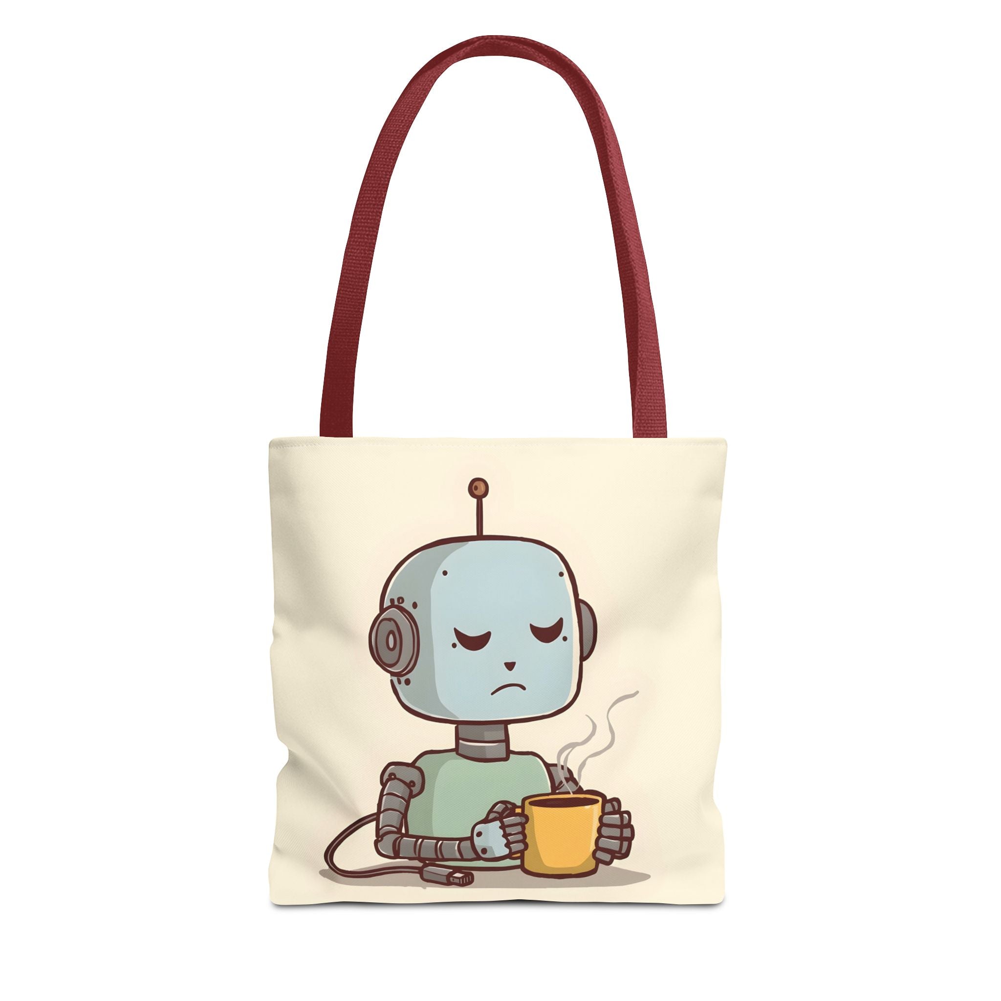 Even I Need a Coffee Break Tote Bag | Funny AI-Inspired Gift for Coffee Lovers