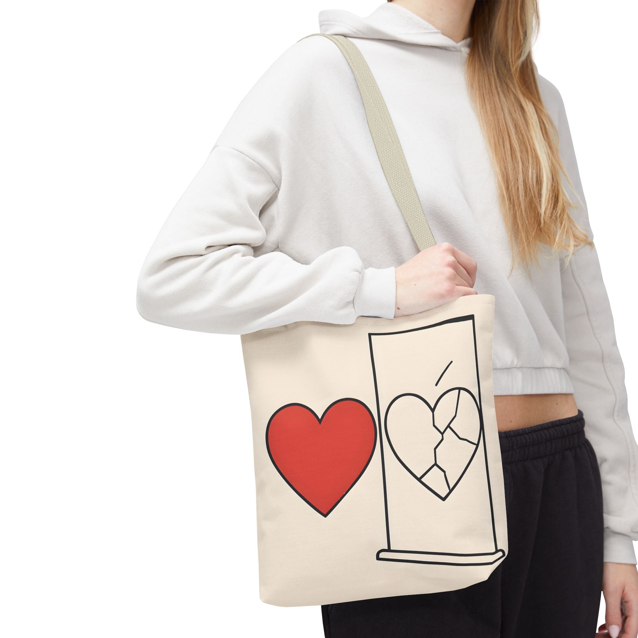 Glitch Detectado Tote Bag – O que vês fora é o teu código interno a falar