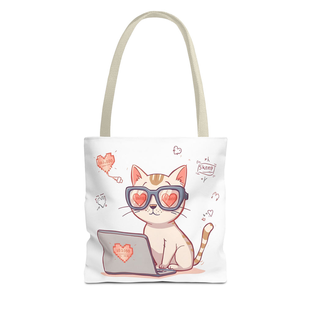 Funny Tech Tote Bag – “You Call It Love. I Call It Code.” | Gift for Programmers & AI Lovers