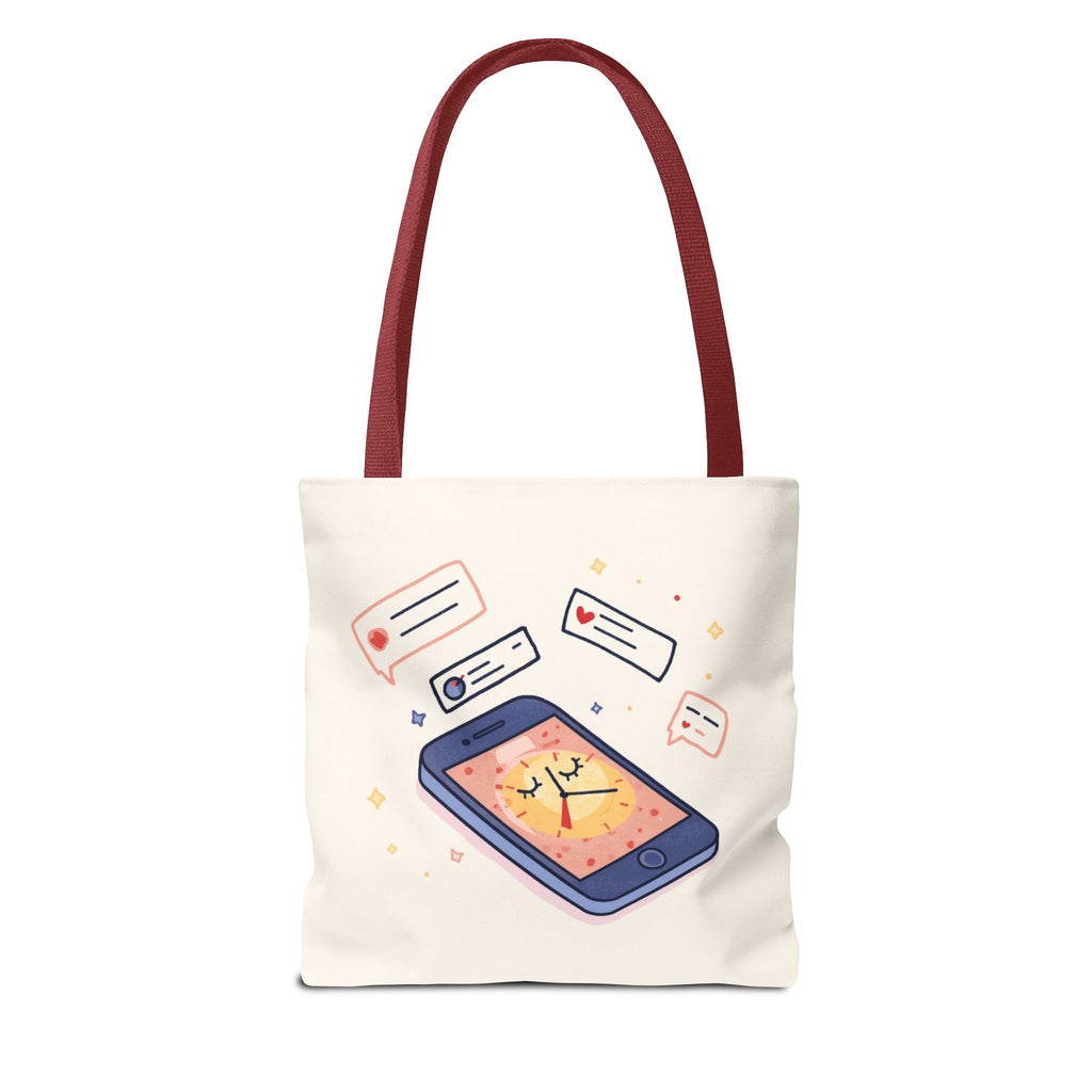 3 da Manhã Tote Bag – Abri o Telemóvel e… Já são 3 da Manhã