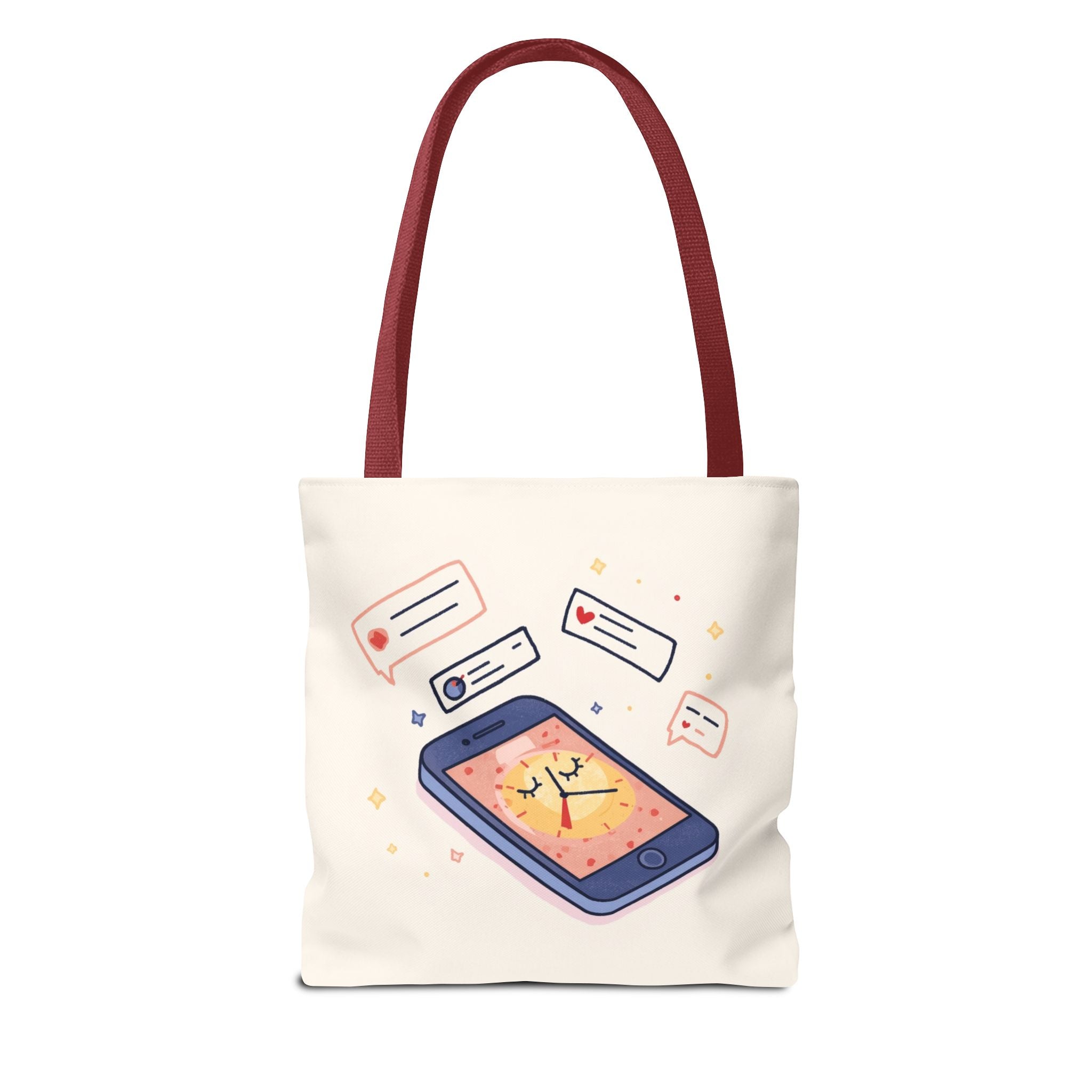 3 da Manhã Tote Bag – Abri o Telemóvel e… Já são 3 da Manhã