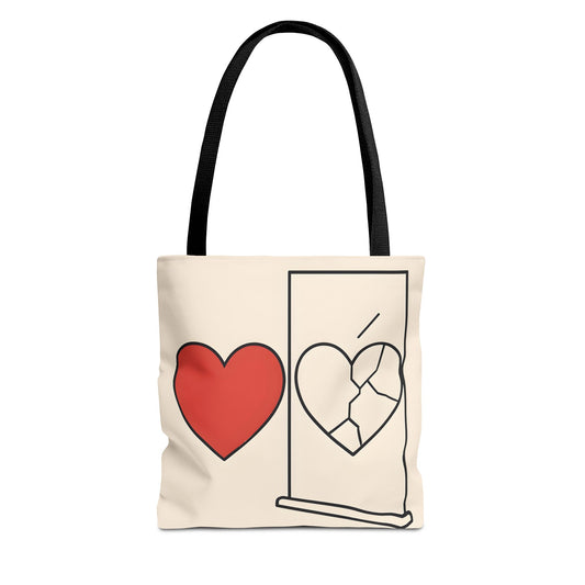 Glitch Detectado Tote Bag – O que vês fora é o teu código interno a falar