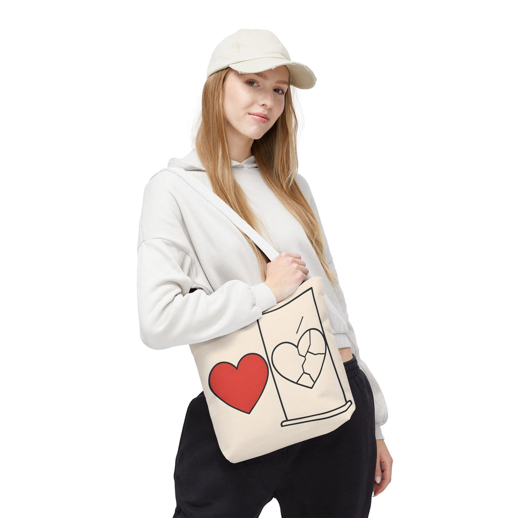 Glitch Detectado Tote Bag – O que vês fora é o teu código interno a falar