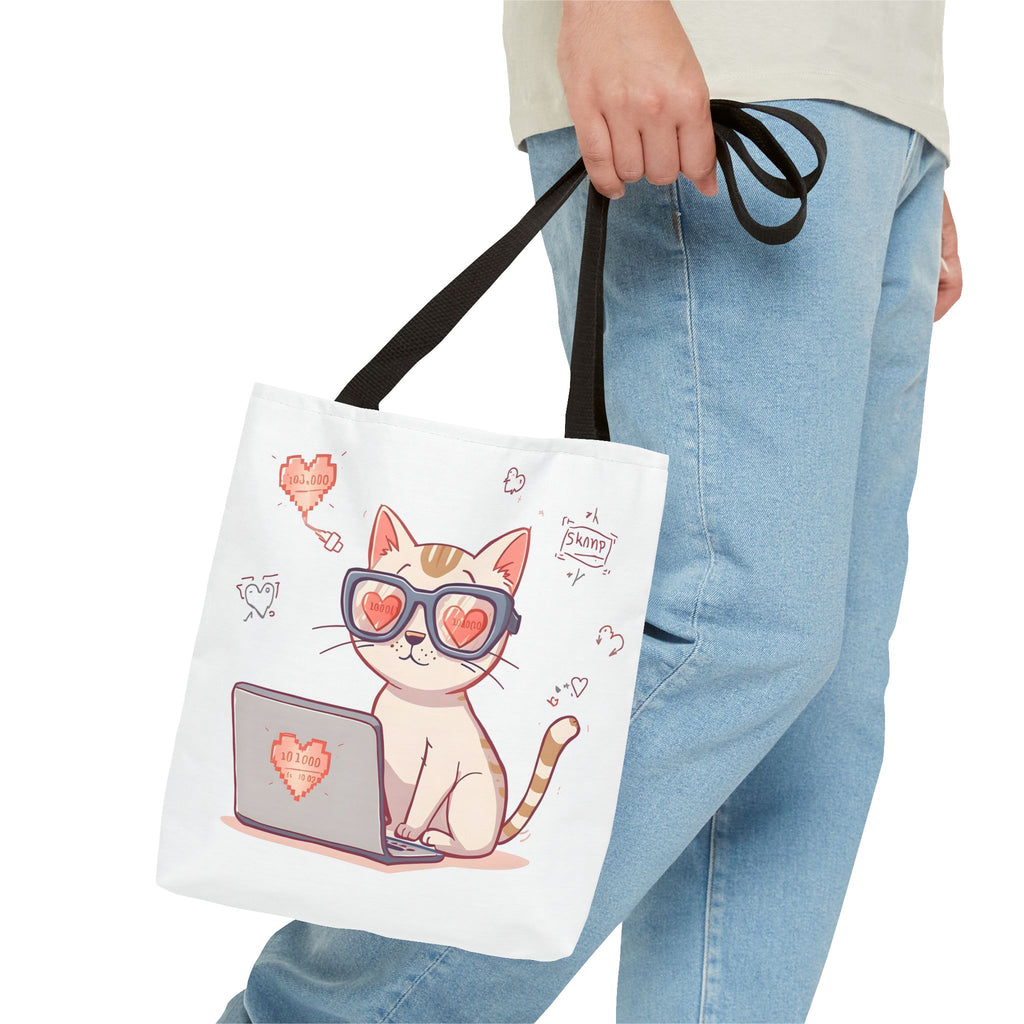 Funny Tech Tote Bag – “You Call It Love. I Call It Code.” | Gift for Programmers & AI Lovers