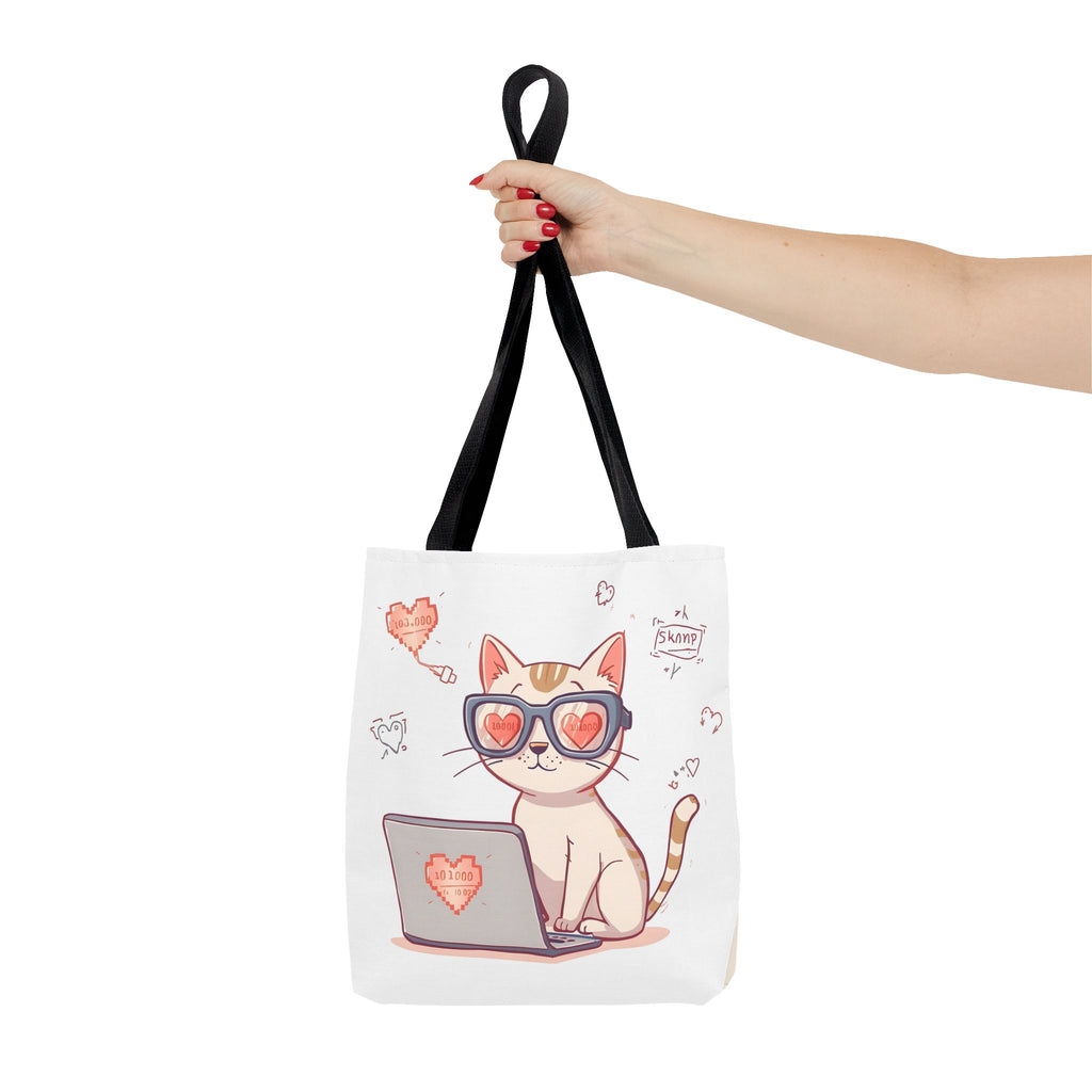 Funny Tech Tote Bag – “You Call It Love. I Call It Code.” | Gift for Programmers & AI Lovers