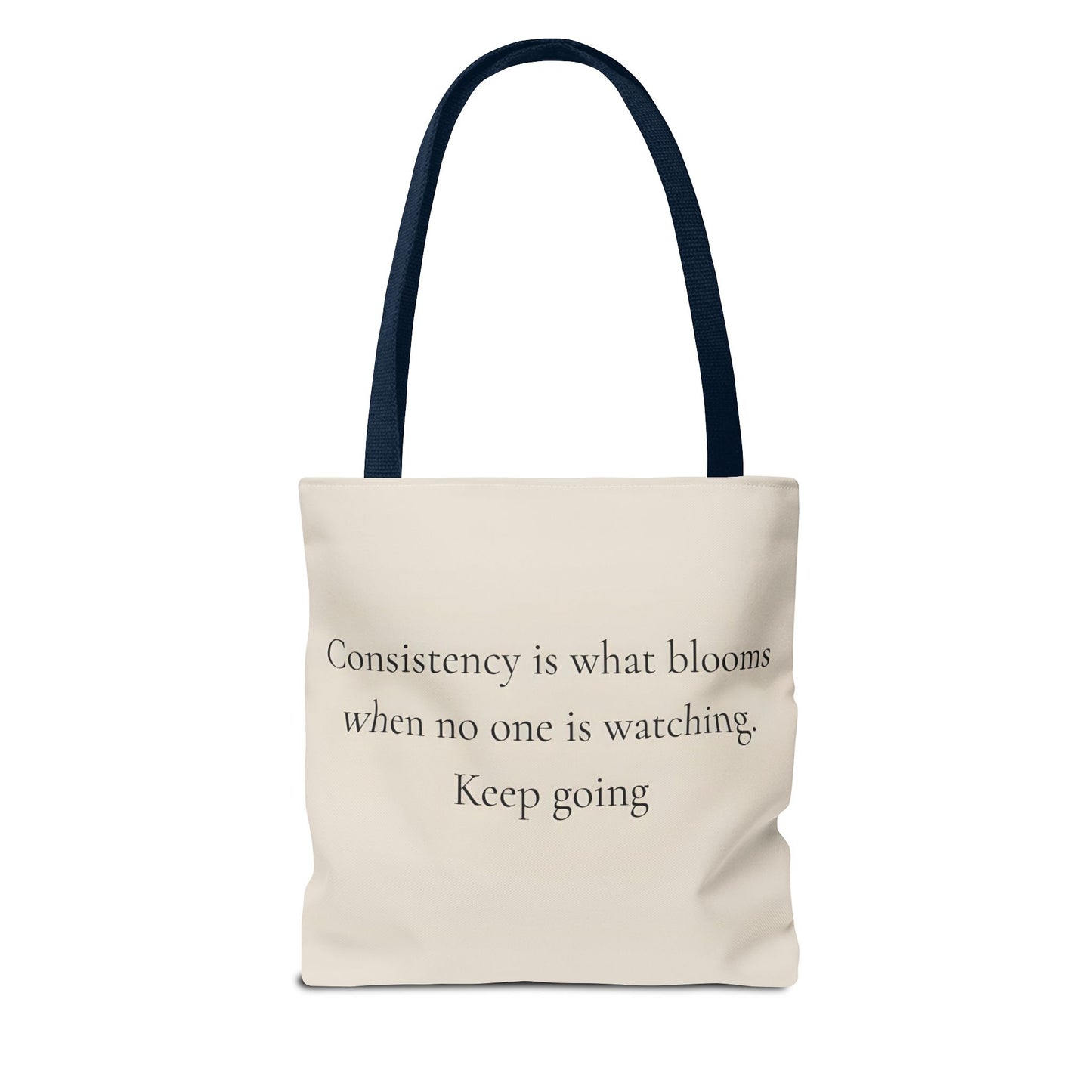 Botanical Inspirational Tote Bag, Eco-Friendly Shopper, Quote Tote for Plant Lovers, Canvas Carry-All, Gift for Her