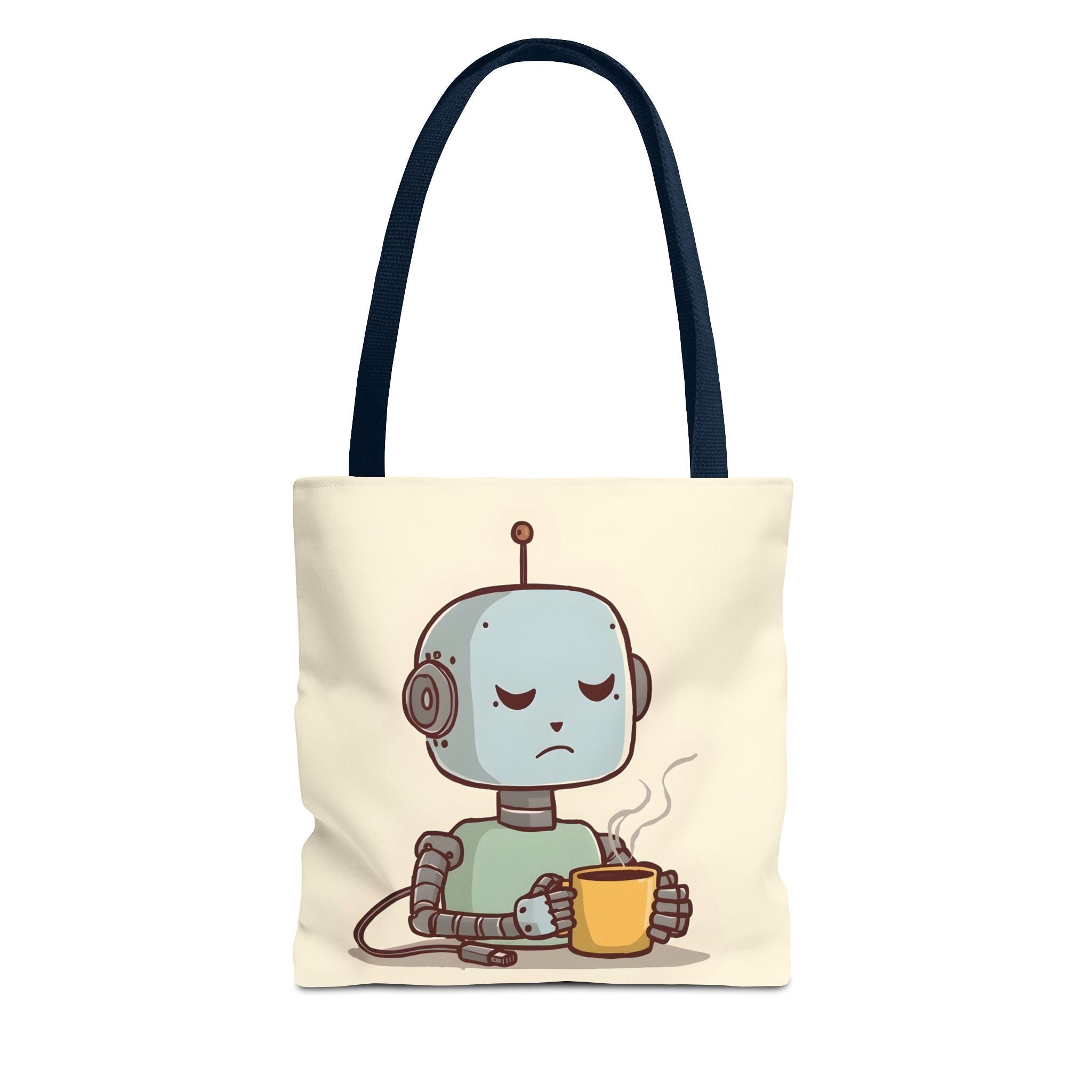 Even I Need a Coffee Break Tote Bag | Funny AI-Inspired Gift for Coffee Lovers